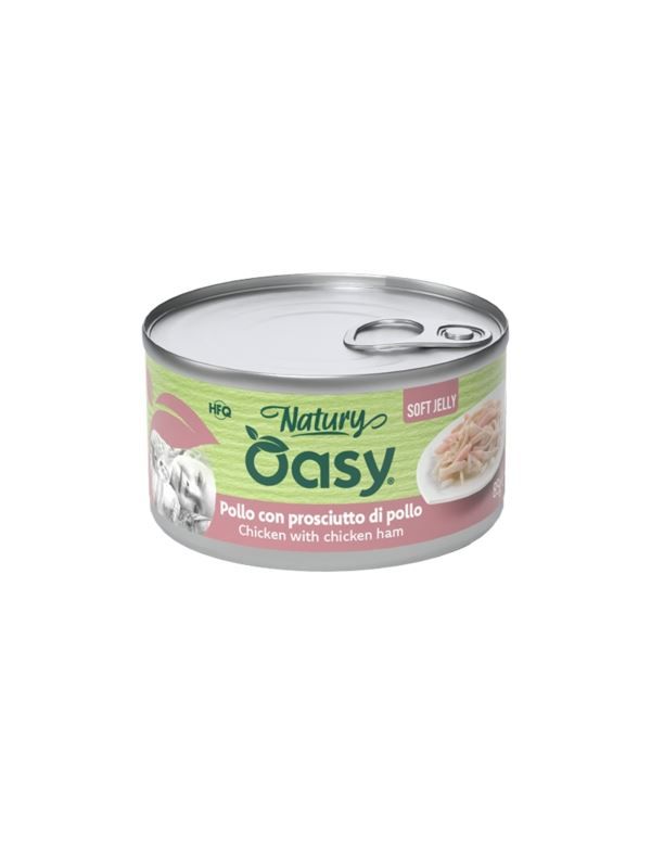 Oasy NATURY jelly kurczak z szynką w galaretce 85g