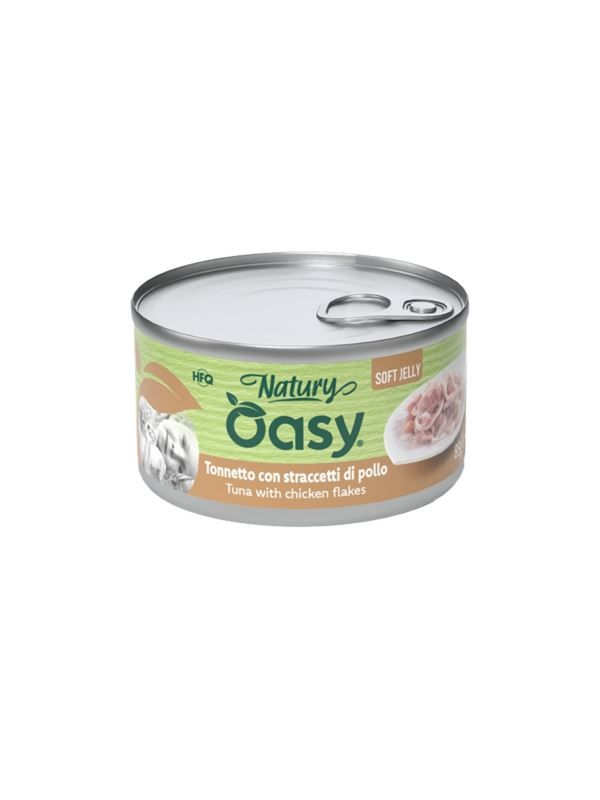 Oasy NATURY jelly tuńczyk z kurczakiem w galaretce 85g