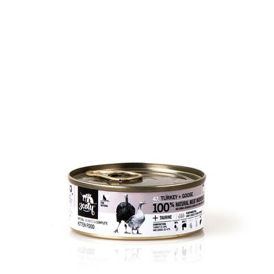 3Coty 47. karma dla kociąt mus indyk z gęsią 80g