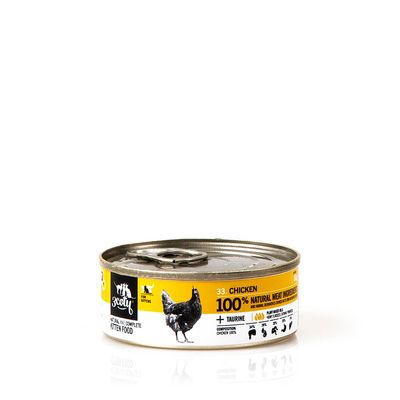 3Coty 33. karma monobiałkowa dla kociąt mus z kurczaka 80g