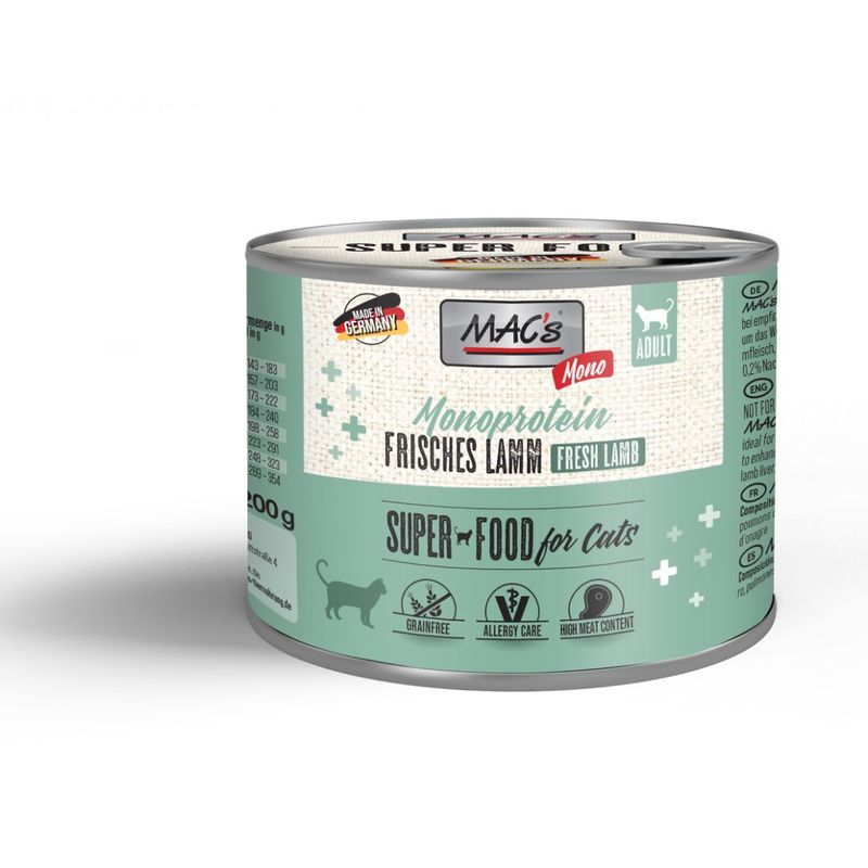 Mac's Mono sensitive jagnięcina 200g