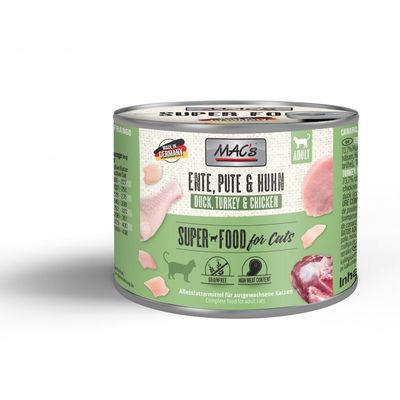 Mac&#39;s Superfood kaczka, indyk, kurczak 200g