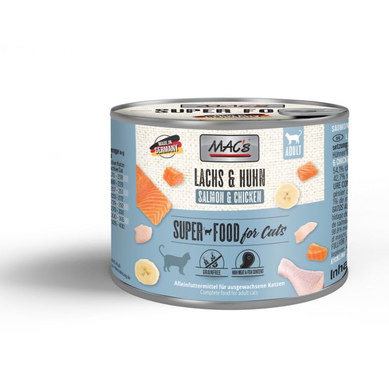 Mac's Superfood łosoś i kurczak 200g