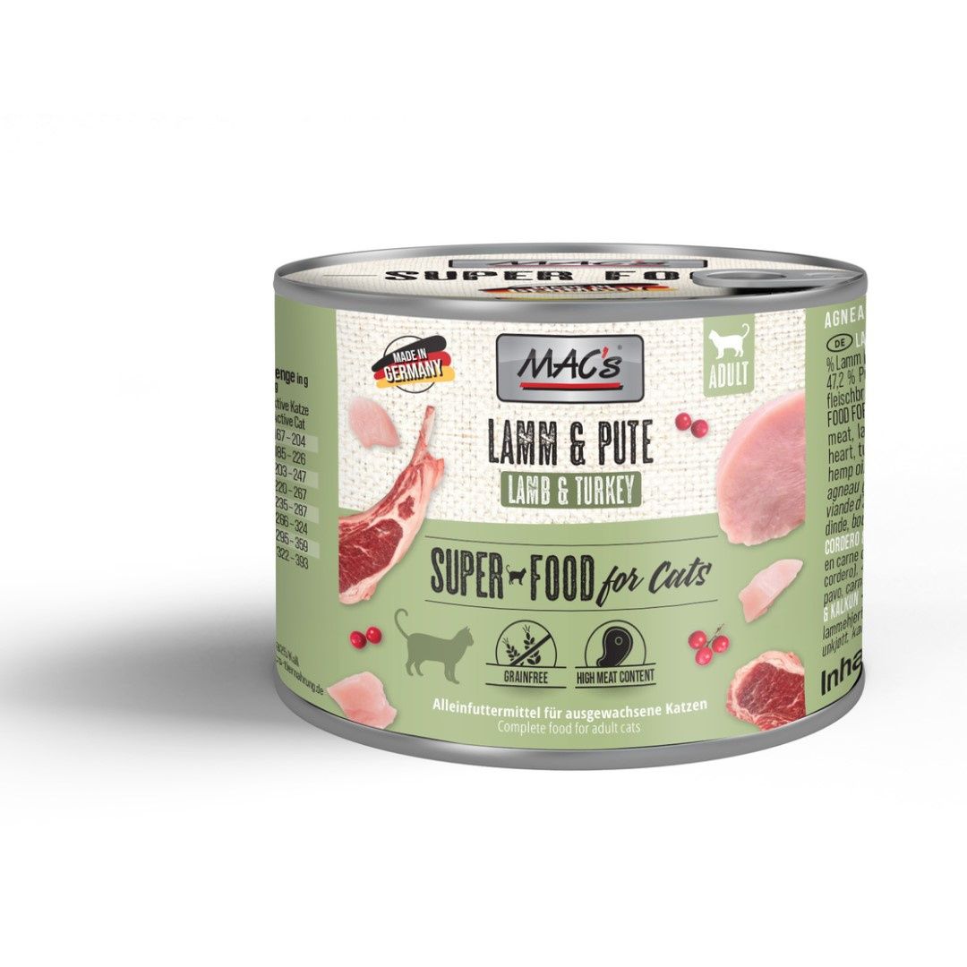 Mac&#39;s Superfood jagnięcina i indyk 200g