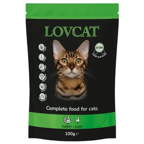 Lovcat Best indyk &amp; kaczka saszetka 100g