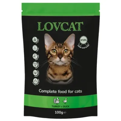 Lovcat Best indyk &amp; kaczka saszetka 100g