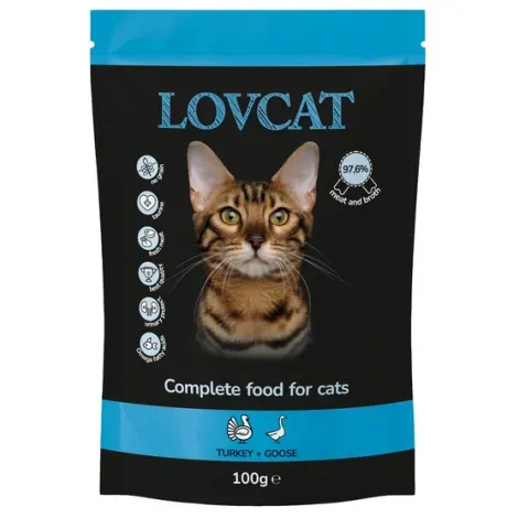 Lovcat Best indyk &amp; gęś saszetka 100g