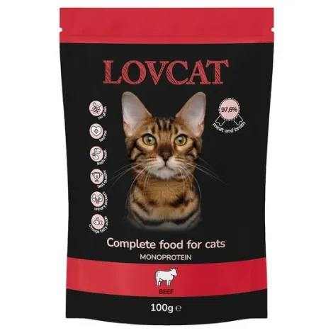 Lovcat Pure wołowina saszetka 100g
