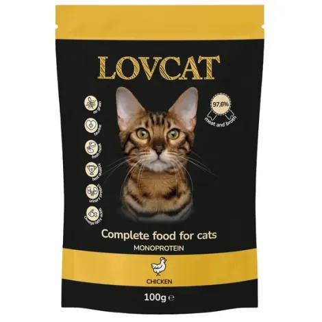 Lovcat Pure kurczak saszetka 100g