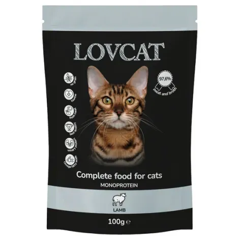 Lovcat Pure jagnięcina saszetka 100g