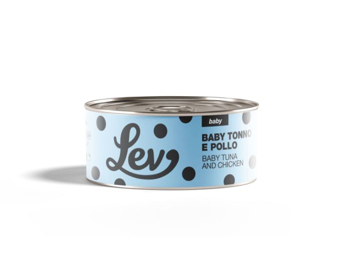 Lev Cat baby tuńczyk z kurczakiem w galarecie 140g
