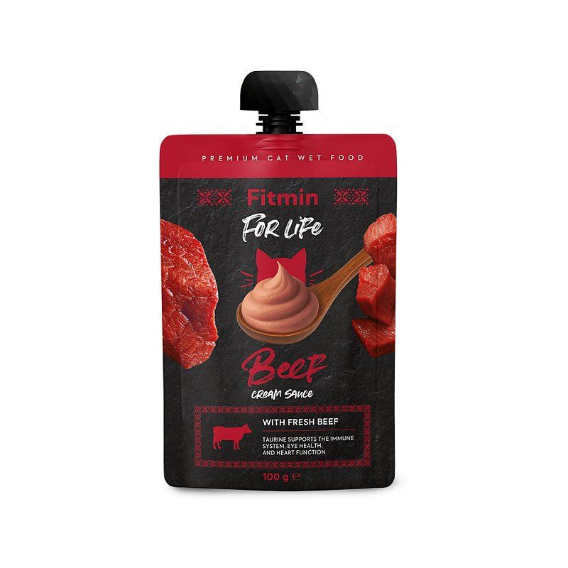 Fitmin for life kremowy przysmak w tubce - wołowina 100g