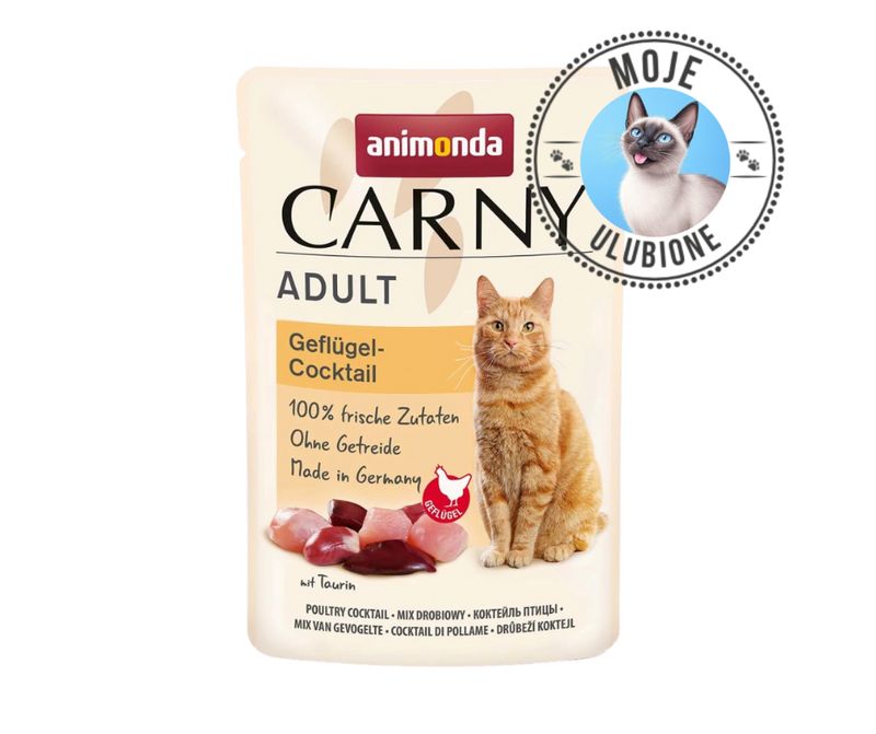 Animonda Carny ADULT koktajl drobiowy 85g