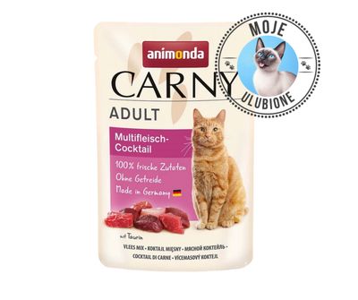 Animonda Carny ADULT koktajl mięsny 85g