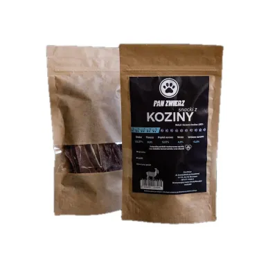 Pan Zwierz naturalne smaczki kozina 25g