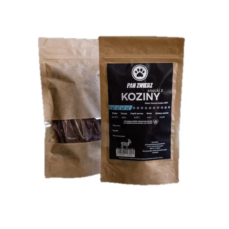 Pan Zwierz naturalne smaczki kozina 25g