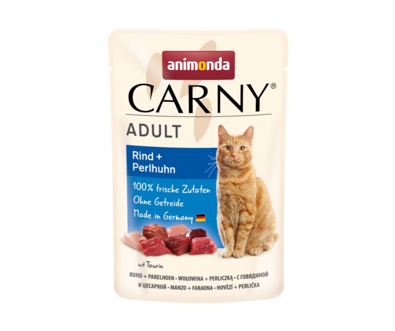 Animonda Carny ADULT wołowina i perliczka 85g