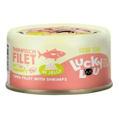 Lucky Lou Extrafood tuńczyk i krewetki w galaretce 70g
