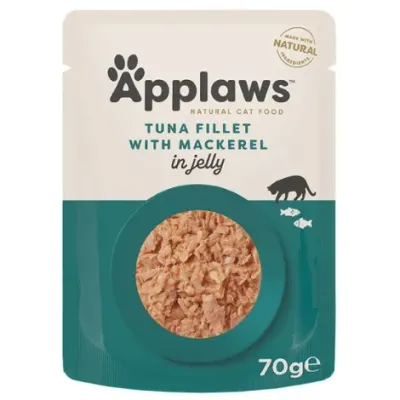 Applaws tuńczyk z makrelą w galaretce 70g