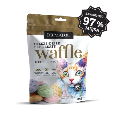 Dr Malou liofilizowane "wafle" mix smaków
