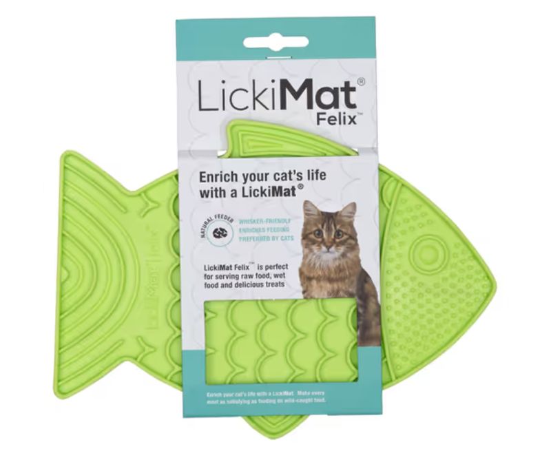 Mata do lizania LickiMat Felix limonkowa