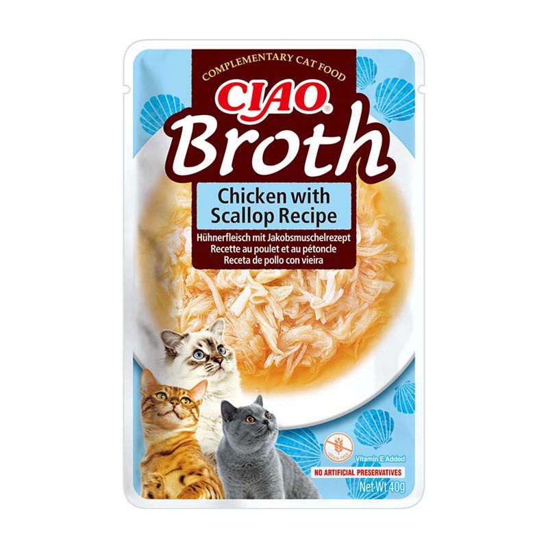Inaba Ciao Broth kurczak z przegrzebkami w bulionie