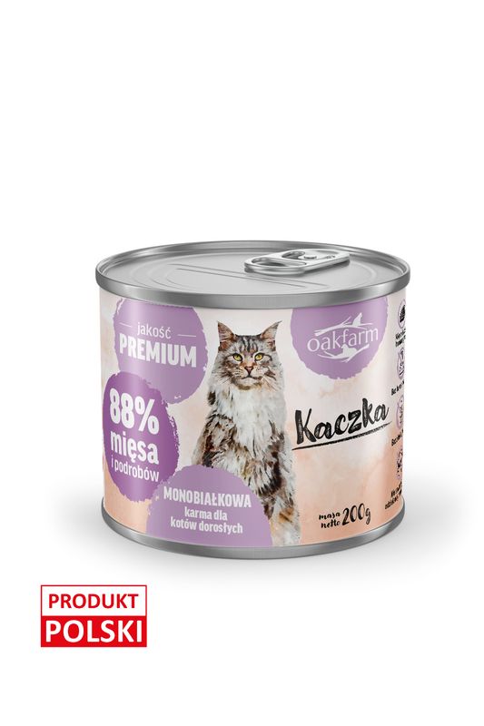 Oakfarm karma mokra kaczka 200g