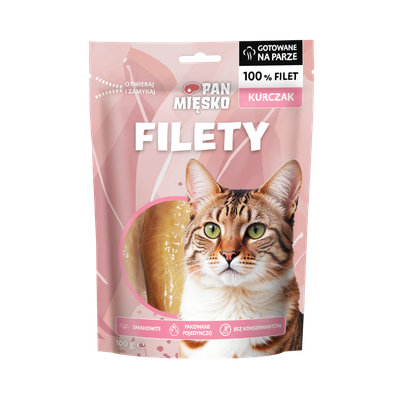 Pan Mięsko przysmak dla kota - filet z kurczaka