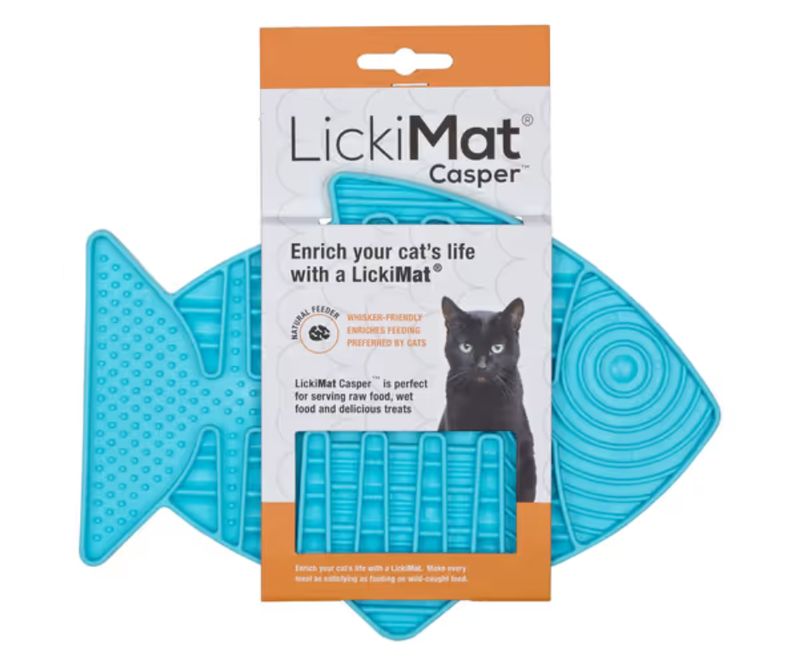 Mata do lizania LickiMat Casper turkusowa