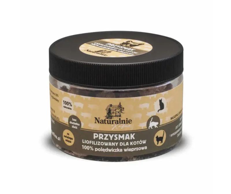 Naturalnie z Kotfina przysmak liofilizowany polędwiczka wieprzowa Naturalnie z Kotfina przysmak liofilizowany polędwiczka wieprzowa