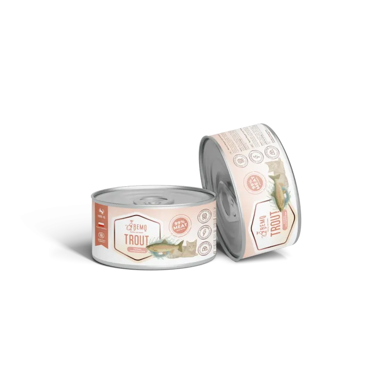 Bemo Royal Cat Food - karma mokra dla kota z pstrągiem