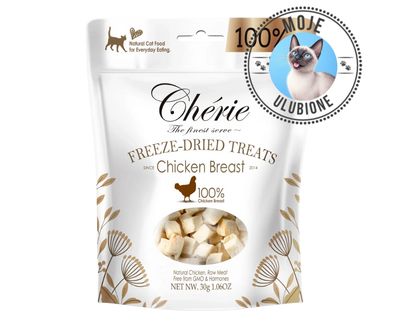 Cherie przysmak liofilizowany pierś z kurczaka 100%