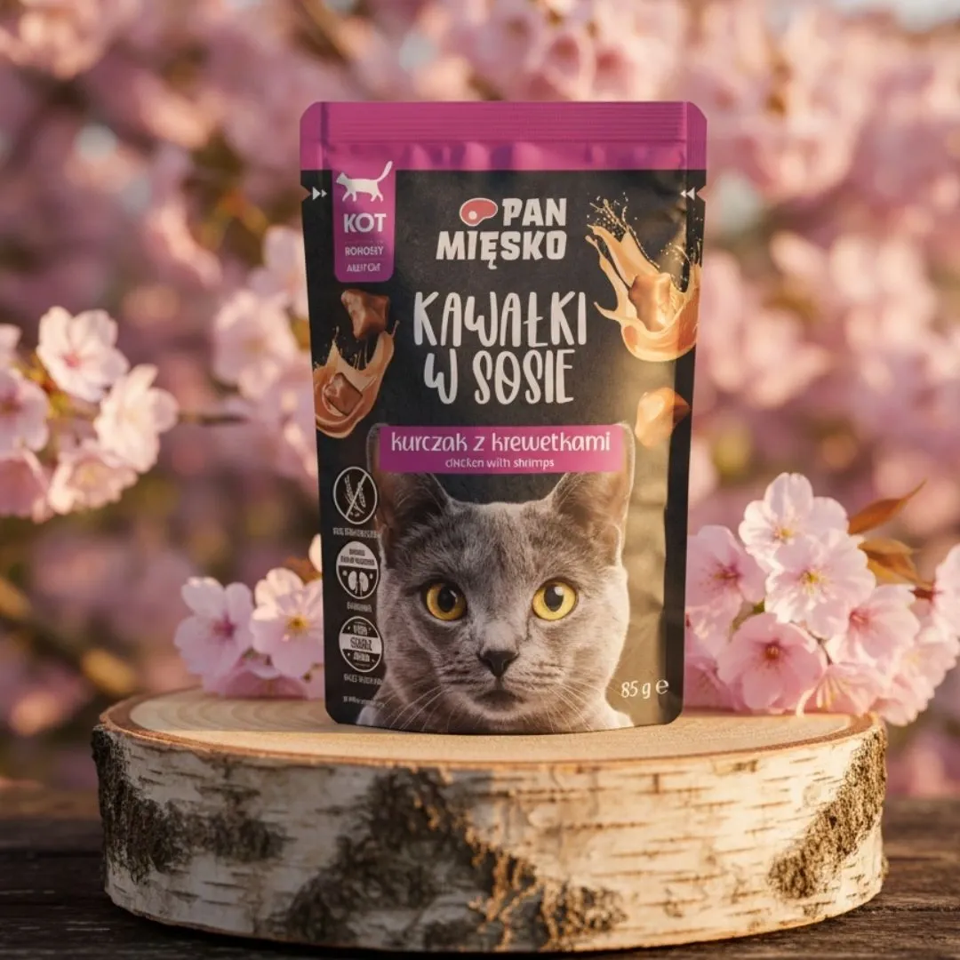 Pan Mięsko Kawałki w sosie kurczak z krewetkami