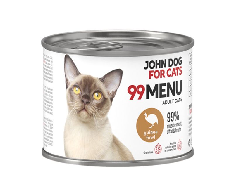 John Dog for cats 99Menu perliczka John Dog for cats 99Menu perliczka