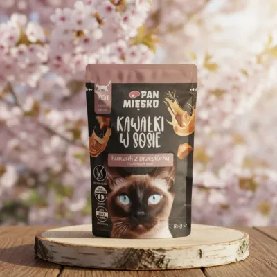 Pan Mięsko Kawałki w sosie kurczak z przepiórką