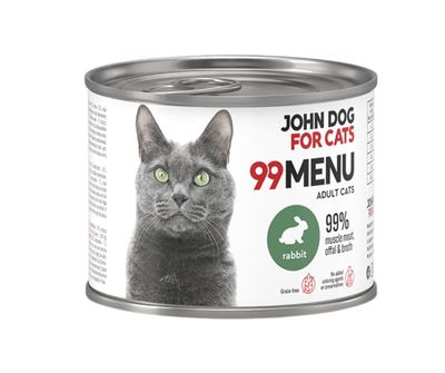 John Dog for cats 99Menu królik