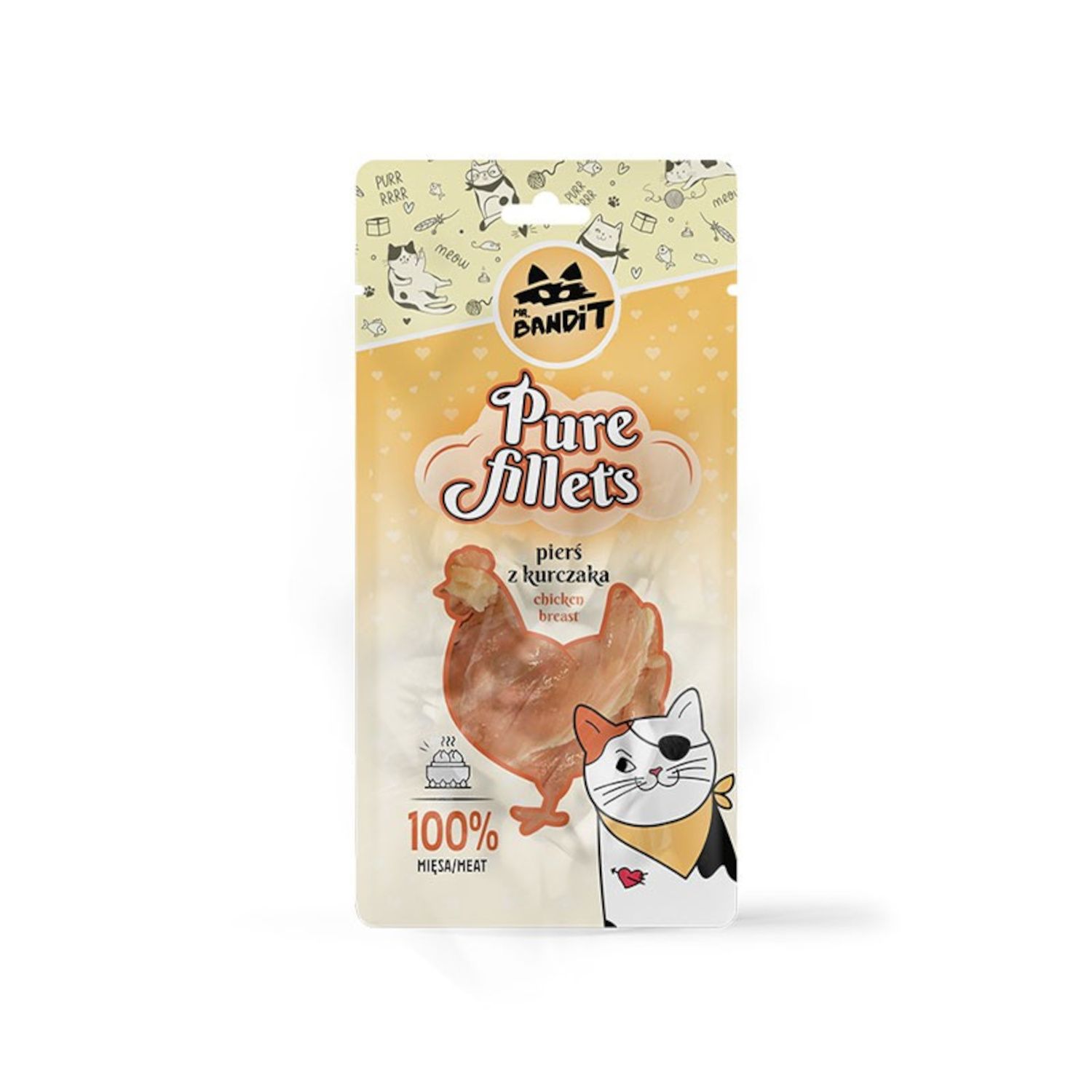Mr. Bandit pure fillets filet dla kota pierś z kurczaka