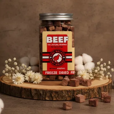 Kiwi Walker przysmaki liofilizowane 100% wołowina 40g