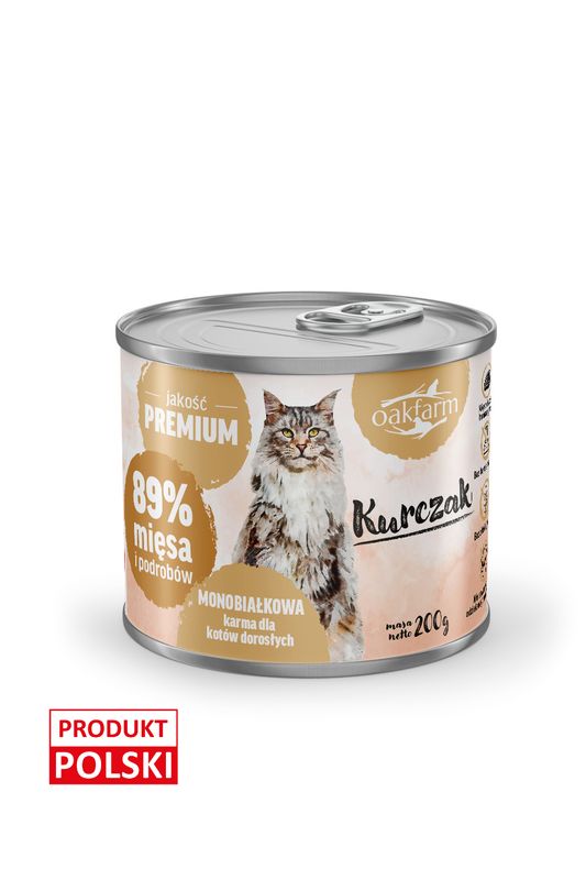 Oakfarm karma mokra kurczak 200g
