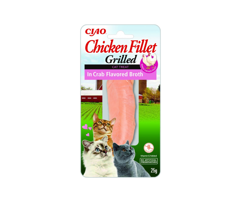 INABA CIAO grillowany filet z kurczaka w bulionie z kraba