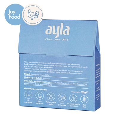 AYLA delight filet z piersi indyka przysmak liofilizowany 28g