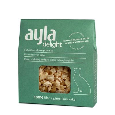 AYLA delight filet z piersi kurczaka przysmak liofilizowany 28g