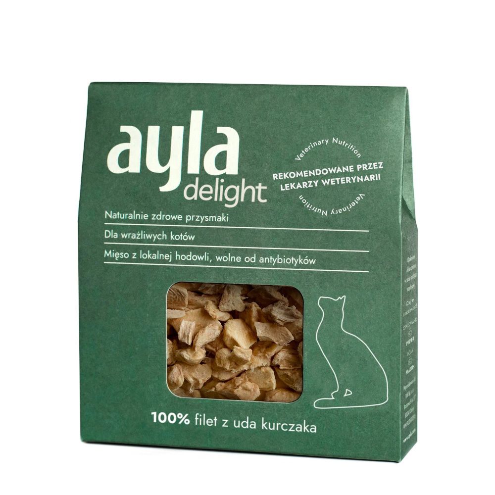 AYLA delight filet z uda kurczaka przysmak liofilizowany 28g