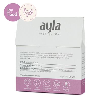 AYLA delight serca indycze przysmak liofilizowany 28g