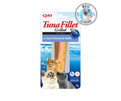 INABA CIAO grillowany filet z tuńczyka w bulionie z tuńczyka