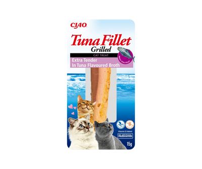 INABA CIAO delikatnie grillowany filet z tuńczyka w bulionie z tuńczyka