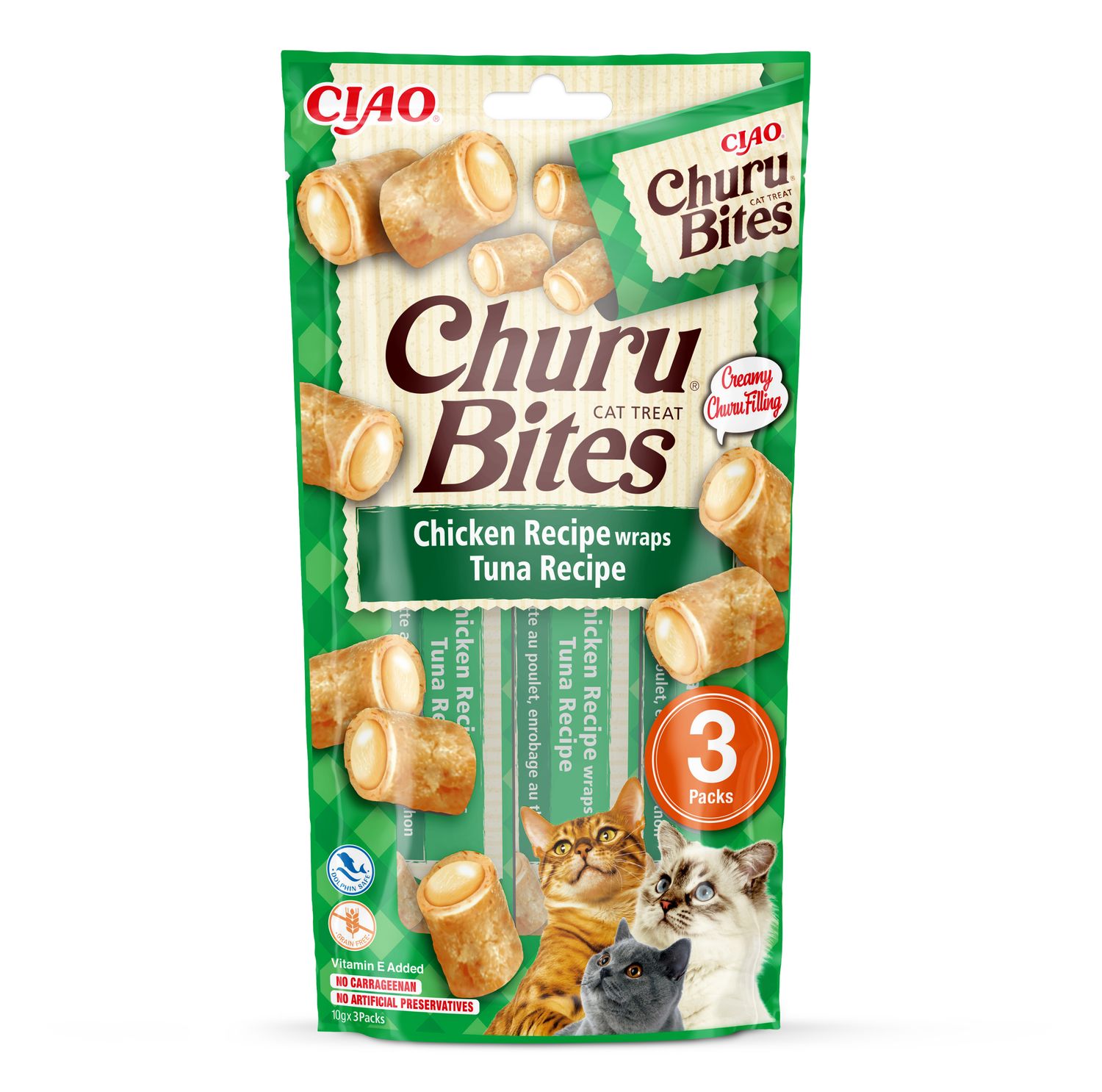 Inaba Churu Bites kurczak z tuńczykiem