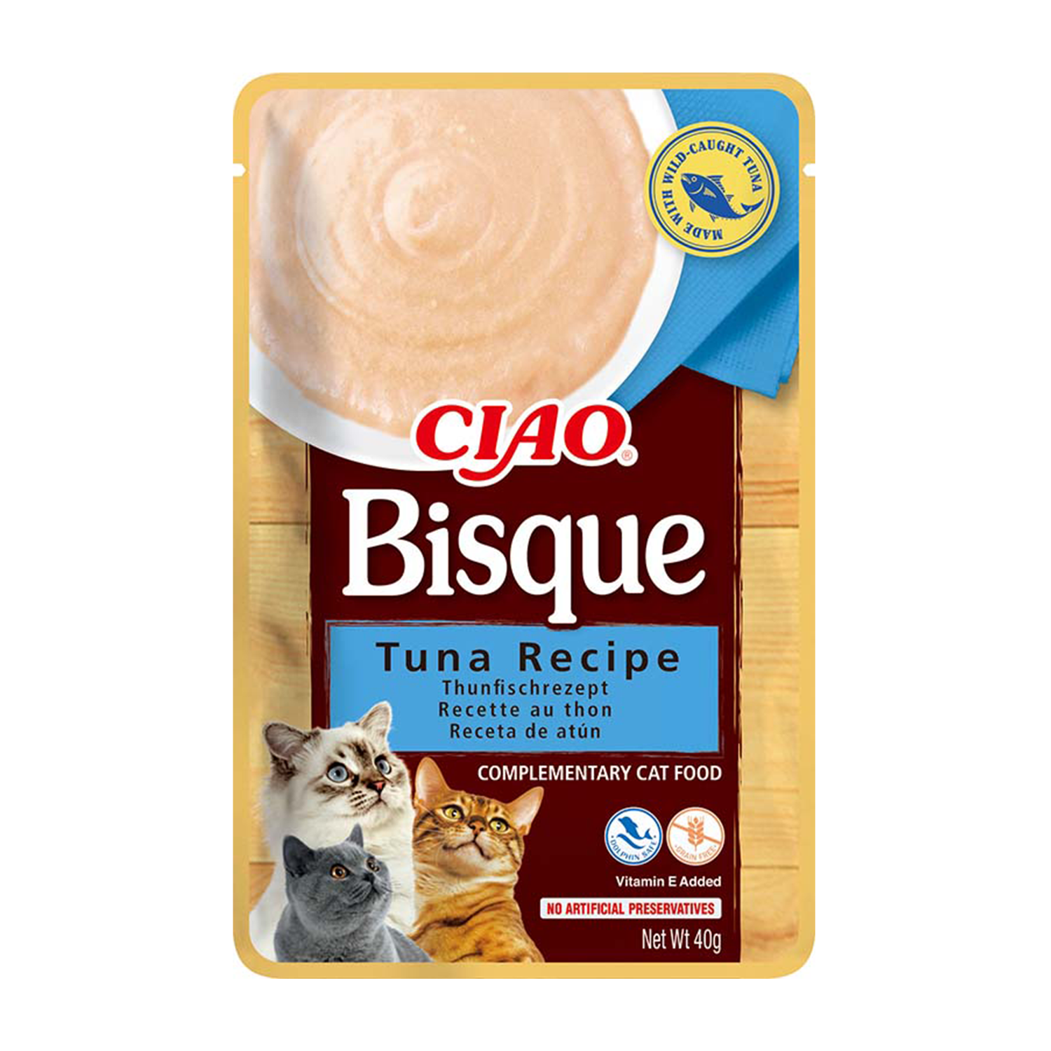 Inaba Ciao Bisque tuńczyk