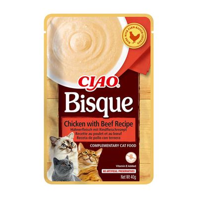 Inaba Ciao Bisque kurczak z wołowiną