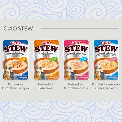 Inaba Ciao Stew kurczak z tuńczykiem